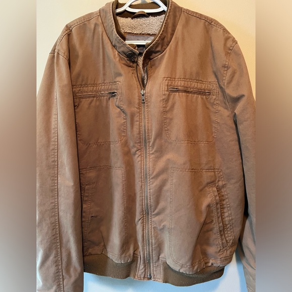 Old Navy Canvas Sherpa lined work coat size XXL. - Picture 10 of 11